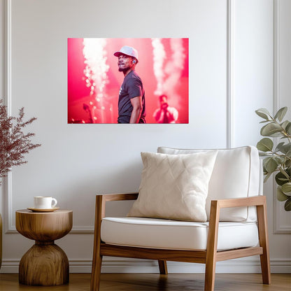 Chance The Rapper Live | Concert Art | Musician Poster - Music Poster