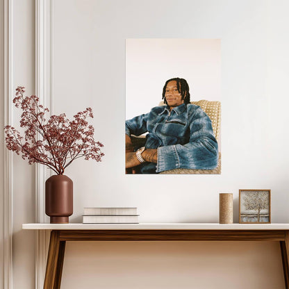 Digga D | Drill Music Legend | Art Poster - Music Poster