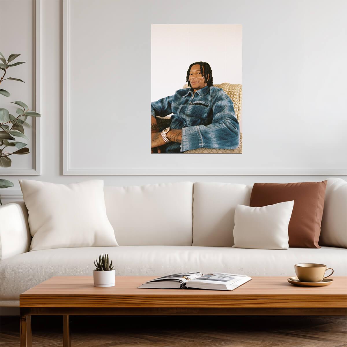 Digga D | Drill Music Legend | Art Poster - Music Poster