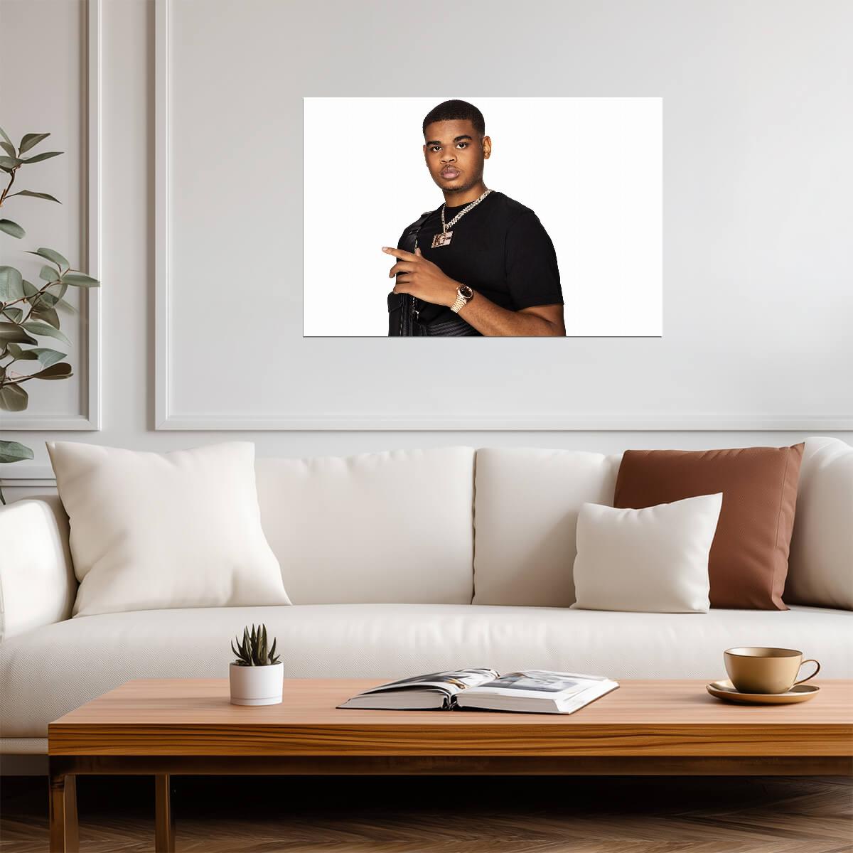 K Trap Wall Art | UK Rap Poster - Music Poster