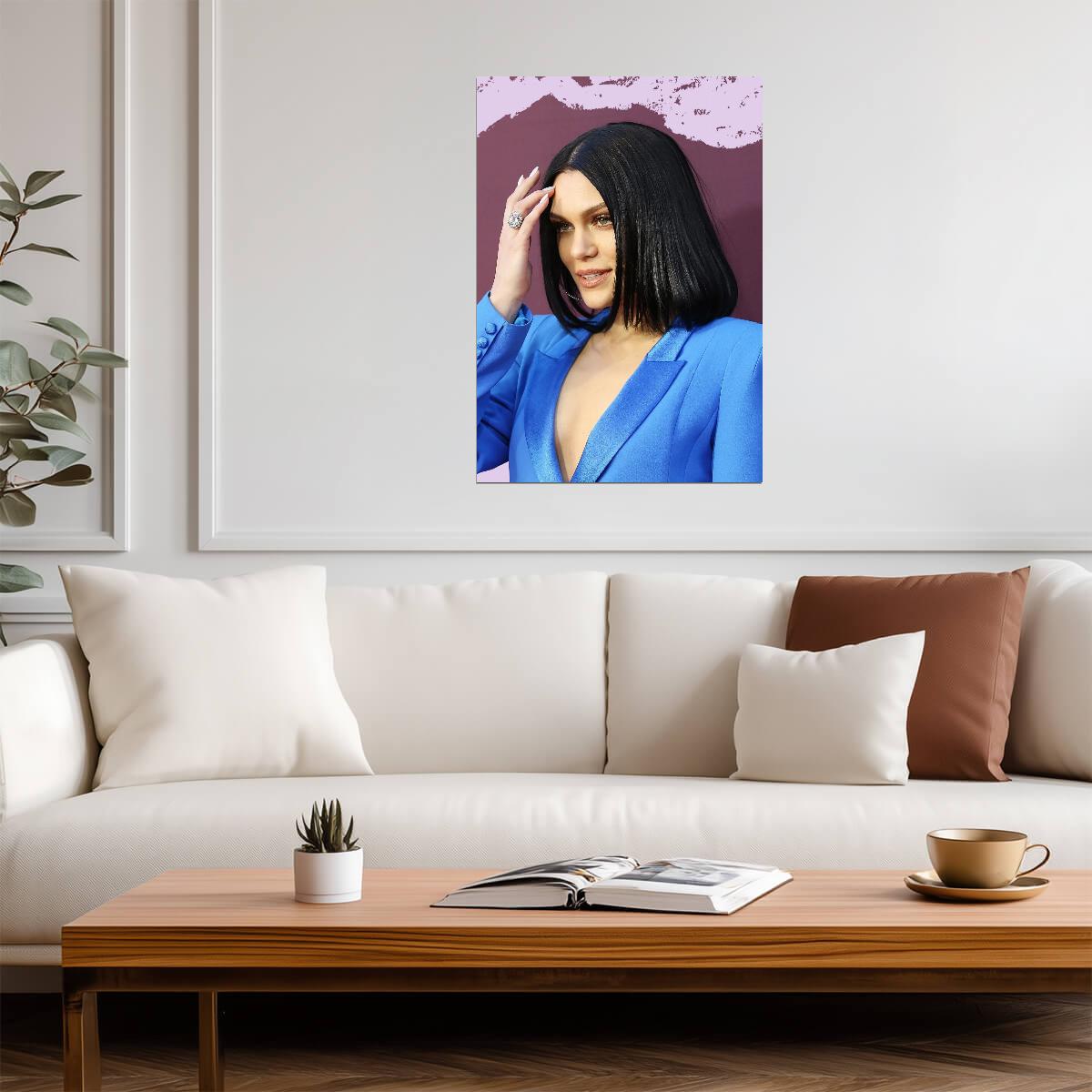 Jessie J | Cool Tone Art | Wall Poster - Music Poster