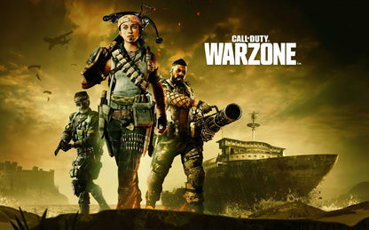 Call of Duty Warzone Trio Operators | Battle Royale Promo Art Poster | FPS Gamer Wall Decor - Video Games Poster