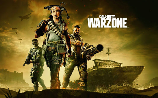 Call of Duty Warzone Trio Operators | Battle Royale Promo Art Poster | FPS Gamer Wall Decor - Video Games Poster