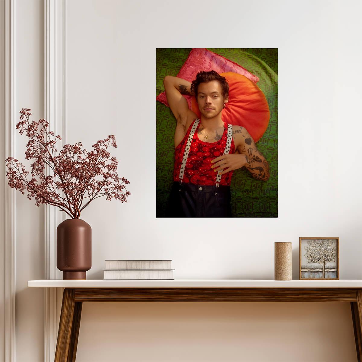 Harry Styles Fine Line Era | Music Photoshoot Poster | Modern Pop Icon Art - Music Poster