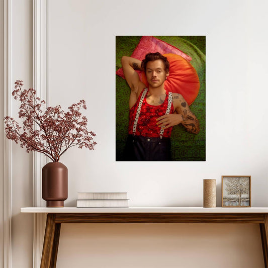Harry Styles Fine Line Era | Music Photoshoot Poster | Modern Pop Icon Art - Music Poster