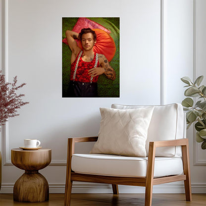 Harry Styles Fine Line Era | Music Photoshoot Poster | Modern Pop Icon Art - Music Poster