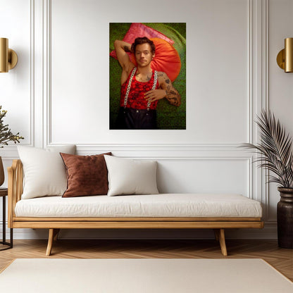 Harry Styles Fine Line Era | Music Photoshoot Poster | Modern Pop Icon Art - Music Poster