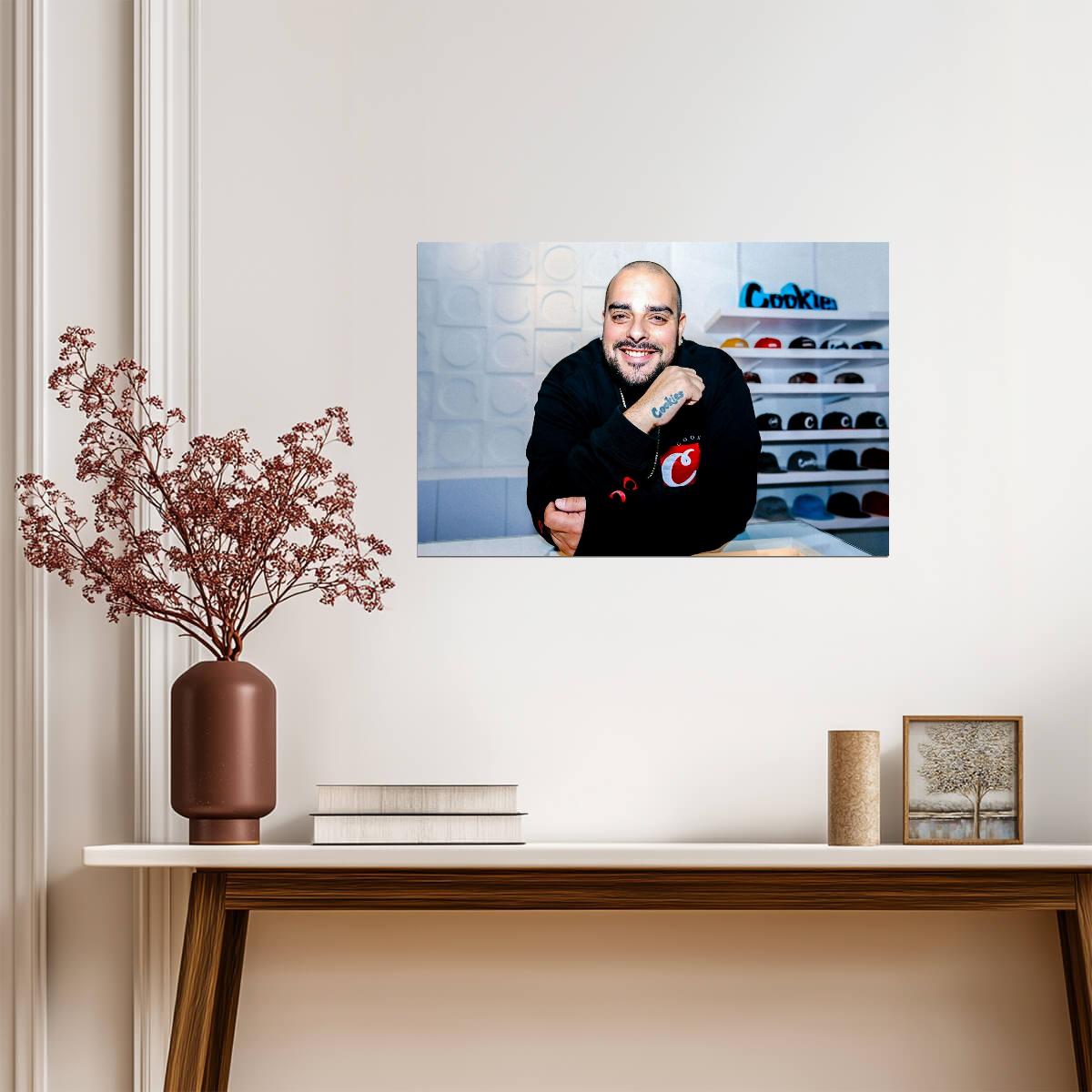 Berner | Rapper Entrepreneur Poster | Hip Hop Art - Music Poster