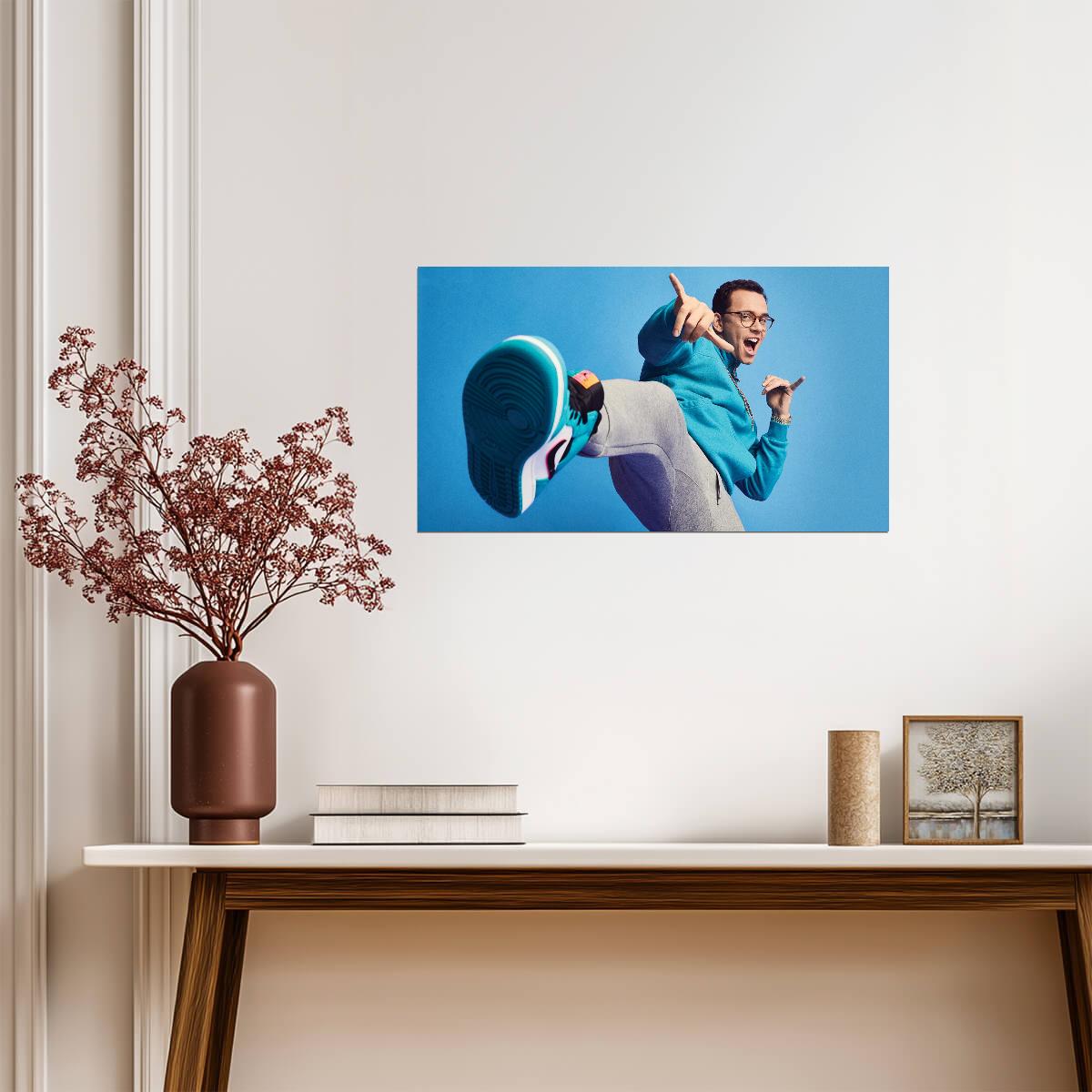 Logic Poster | Rapper Wall Art - Music Poster