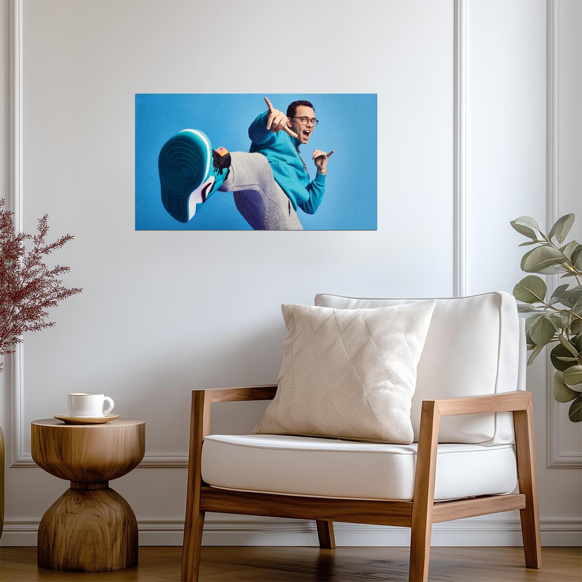 Logic Poster | Rapper Wall Art - Music Poster