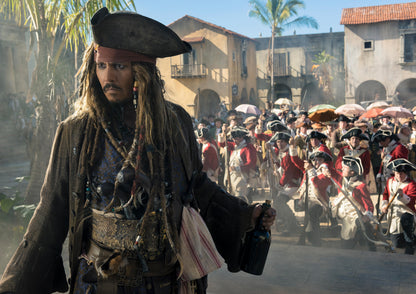 Pirates of the Caribbean Johnny Depp as Captain Jack Sparrow | Adventure Movie Poster | Film Fan Gift - Movies & TV Poster