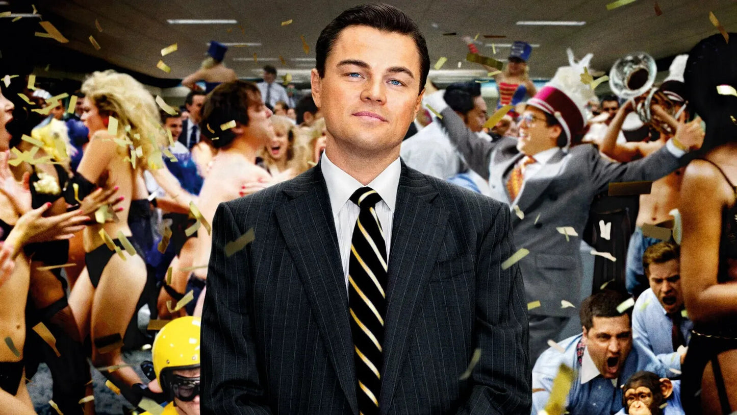 Leonardo DiCaprio Poster | Wolf of Wall Street Movie Print - Movies & TV Poster