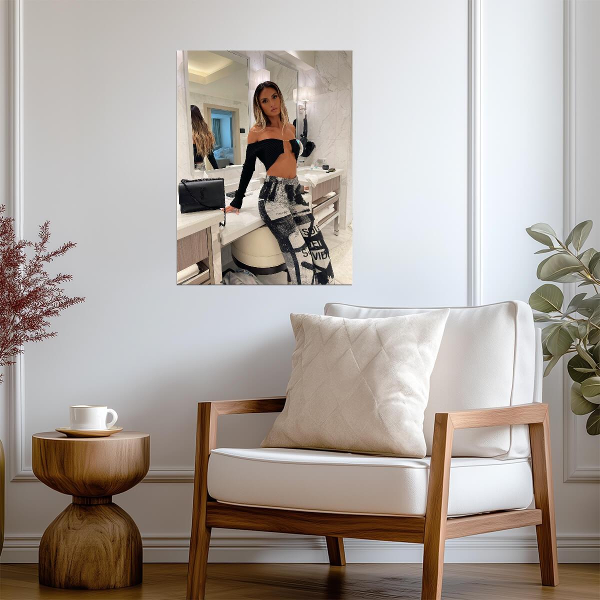 Julia Rose Poster | Model Wall Art - Celebrities Poster