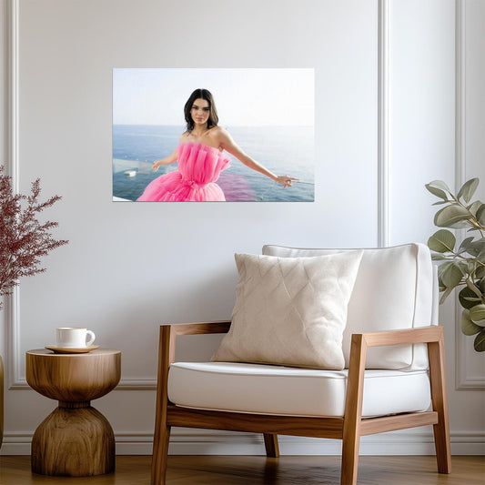 Kendall Jenner Print | Supermodel Poster - Celebrities Poster
