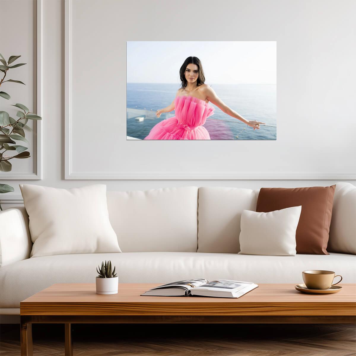 Kendall Jenner Print | Supermodel Poster - Celebrities Poster