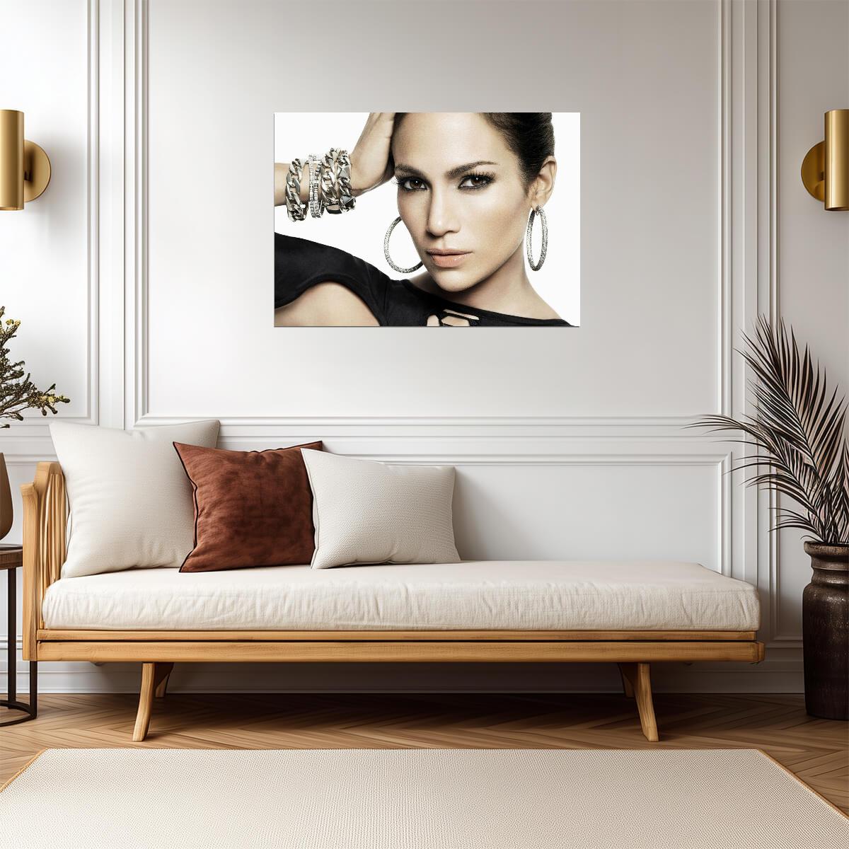 Jennifer Lopez | Neutral Tone Photo | Star Poster - Music Poster