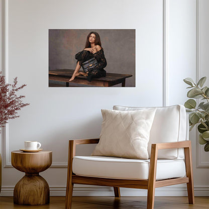 Zendaya Fashion Photoshoot | Celebrity Portrait Poster | Modern Actress Wall Art - Celebrities Poster