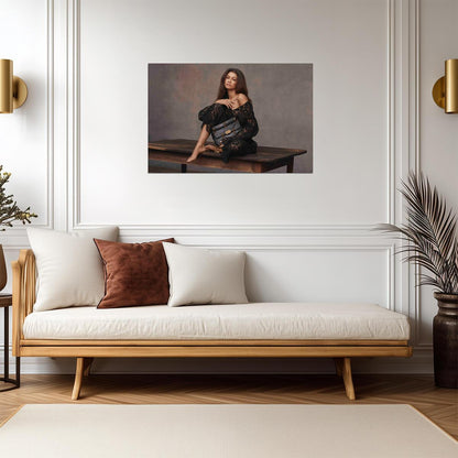 Zendaya Fashion Photoshoot | Celebrity Portrait Poster | Modern Actress Wall Art - Celebrities Poster