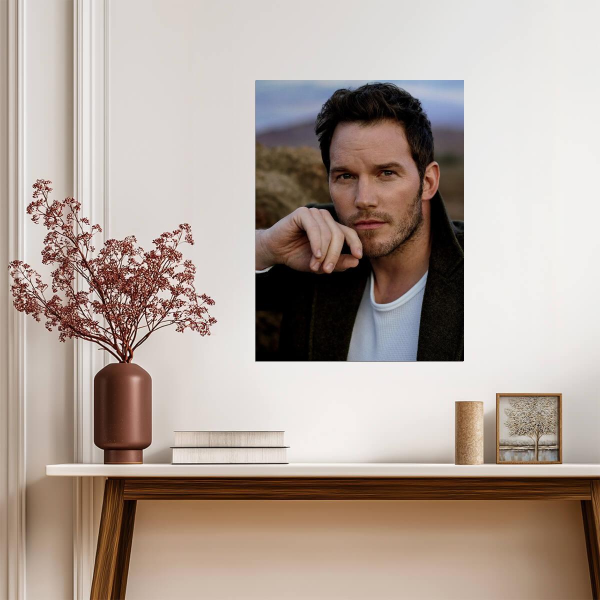 Chris Pratt | Celebrity Portrait | Movie Lover Poster - Celebrities Poster