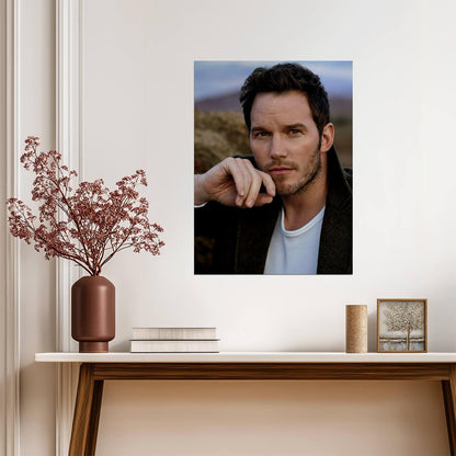 Chris Pratt | Celebrity Portrait | Movie Lover Poster - Celebrities Poster