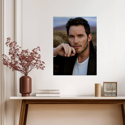 Chris Pratt | Celebrity Portrait | Movie Lover Poster - Celebrities Poster