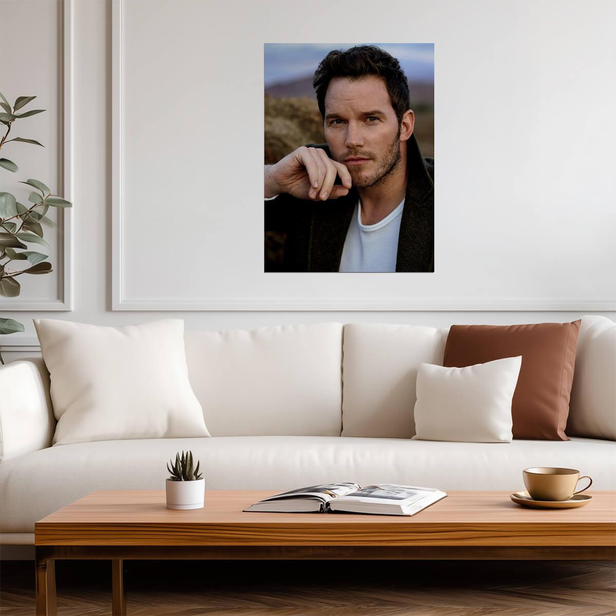 Chris Pratt | Celebrity Portrait | Movie Lover Poster - Celebrities Poster