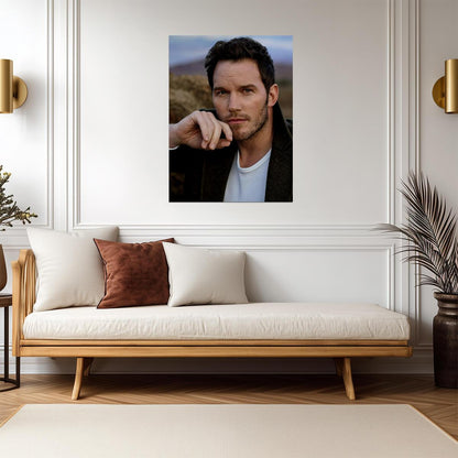 Chris Pratt | Celebrity Portrait | Movie Lover Poster - Celebrities Poster