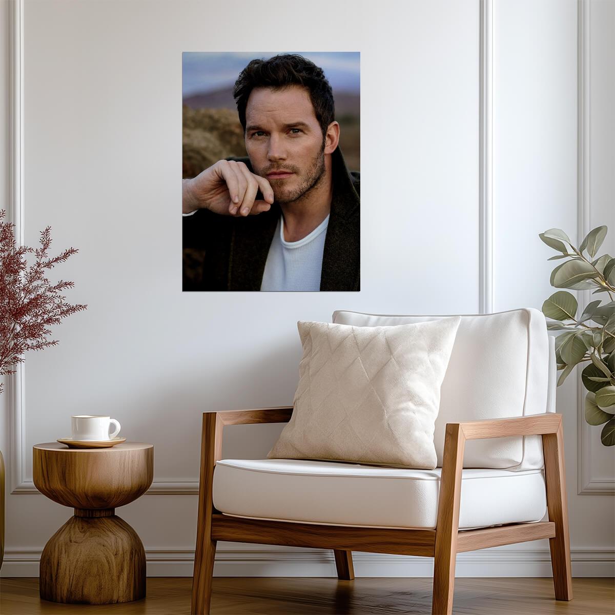 Chris Pratt | Celebrity Portrait | Movie Lover Poster - Celebrities Poster