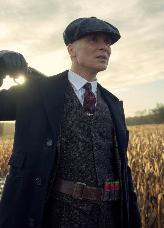 Peaky Blinders Thomas Shelby in the Fields | Cillian Murphy Poster | British Crime Drama Wall Art - Movies & TV Poster