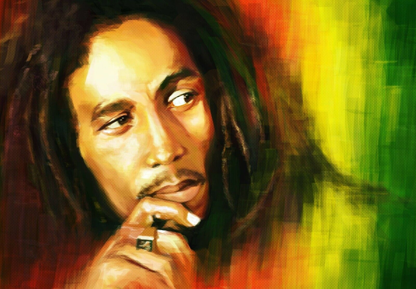 Bob Marley | Rasta Icon Print | Music Wall Poster - Music Poster