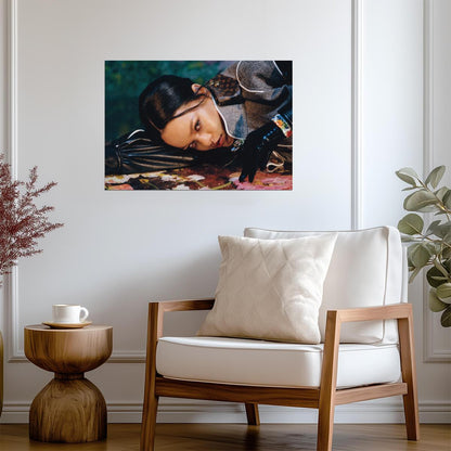 Rihanna High Fashion Photoshoot | Louis Vuitton Jacket Poster | Celebrity Wall Art - Music Poster
