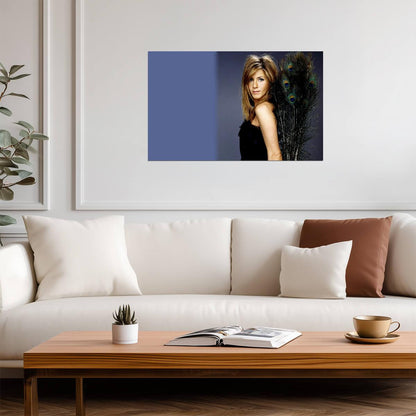 Jennifer Aniston | Cool Tone Art | Star Poster - Celebrities Poster