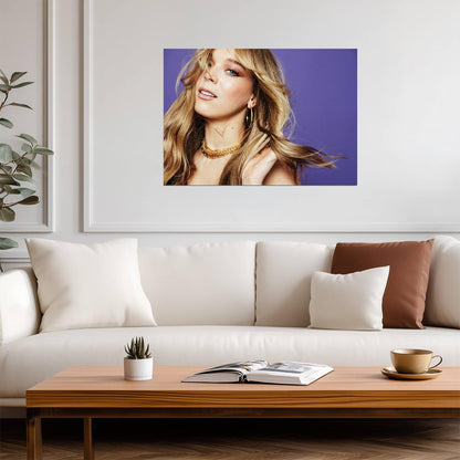 Becky Hill | Modern Singer Art | Wall Decor Poster - Music Poster