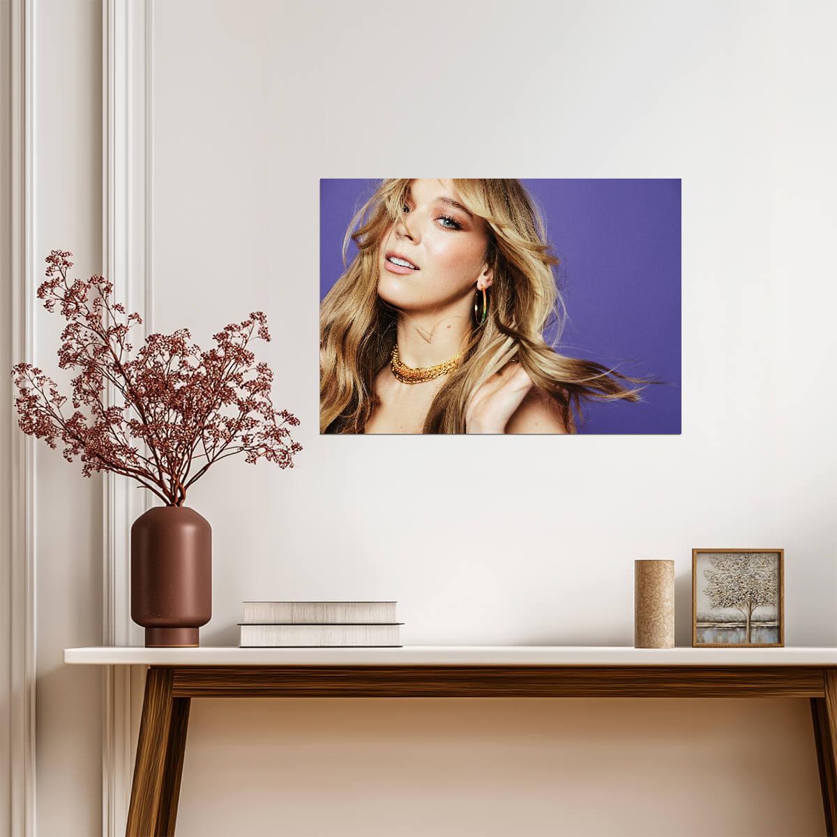 Becky Hill | Modern Singer Art | Wall Decor Poster - Music Poster