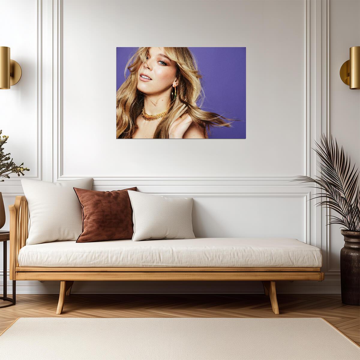 Becky Hill | Modern Singer Art | Wall Decor Poster - Music Poster