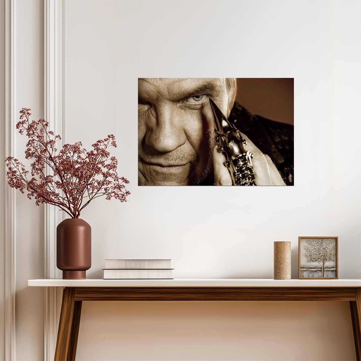 Meat Loaf Print | Rock Music Poster - Music Poster
