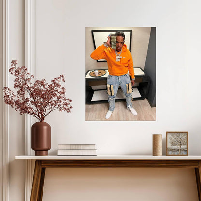 Finesse2tymes | Rapper Art | Hip Hop Poster - Music Poster