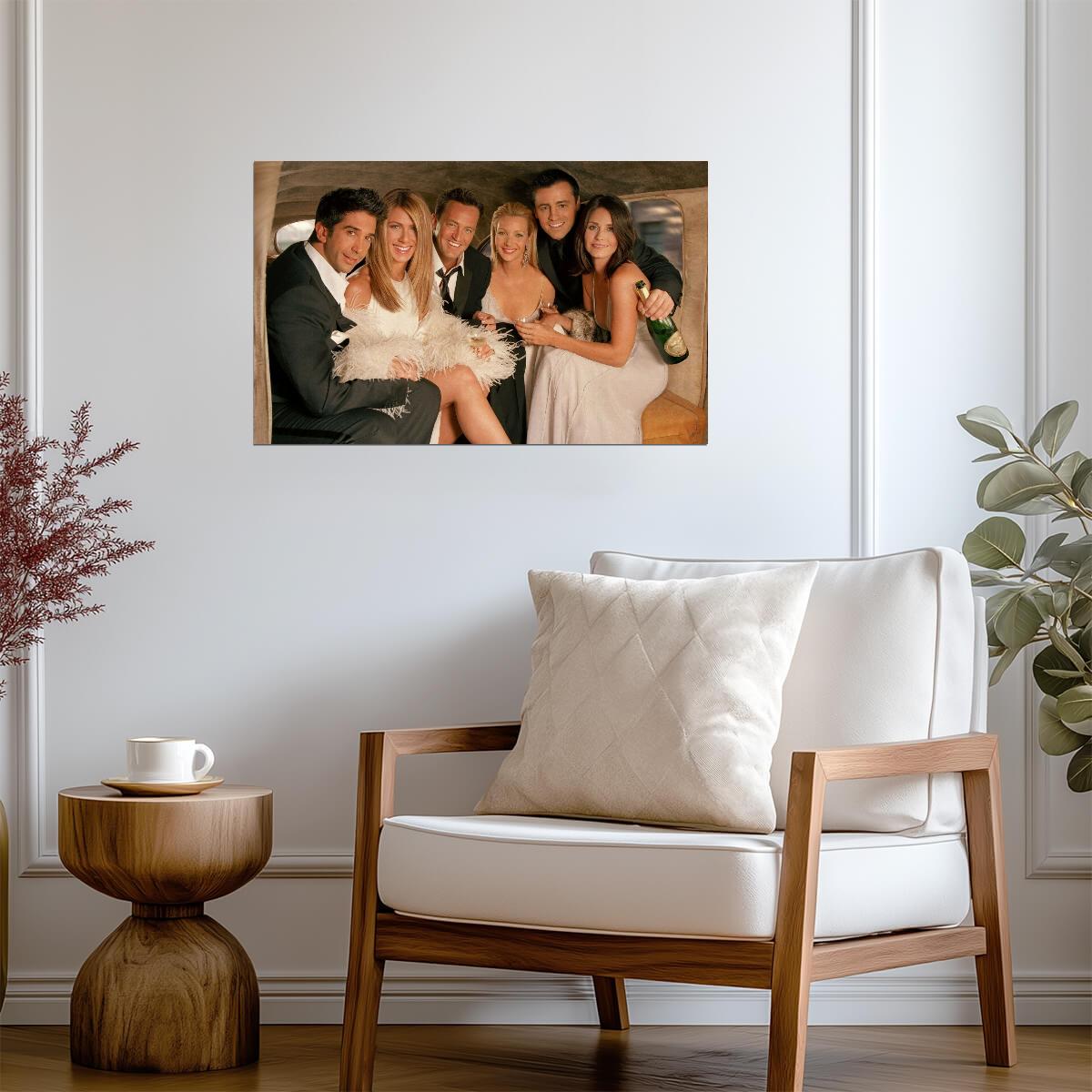 Friends TV Show Cast Photo | Classic 90s Sitcom Poster | Fan Gift Wall Art - Movies & TV Poster