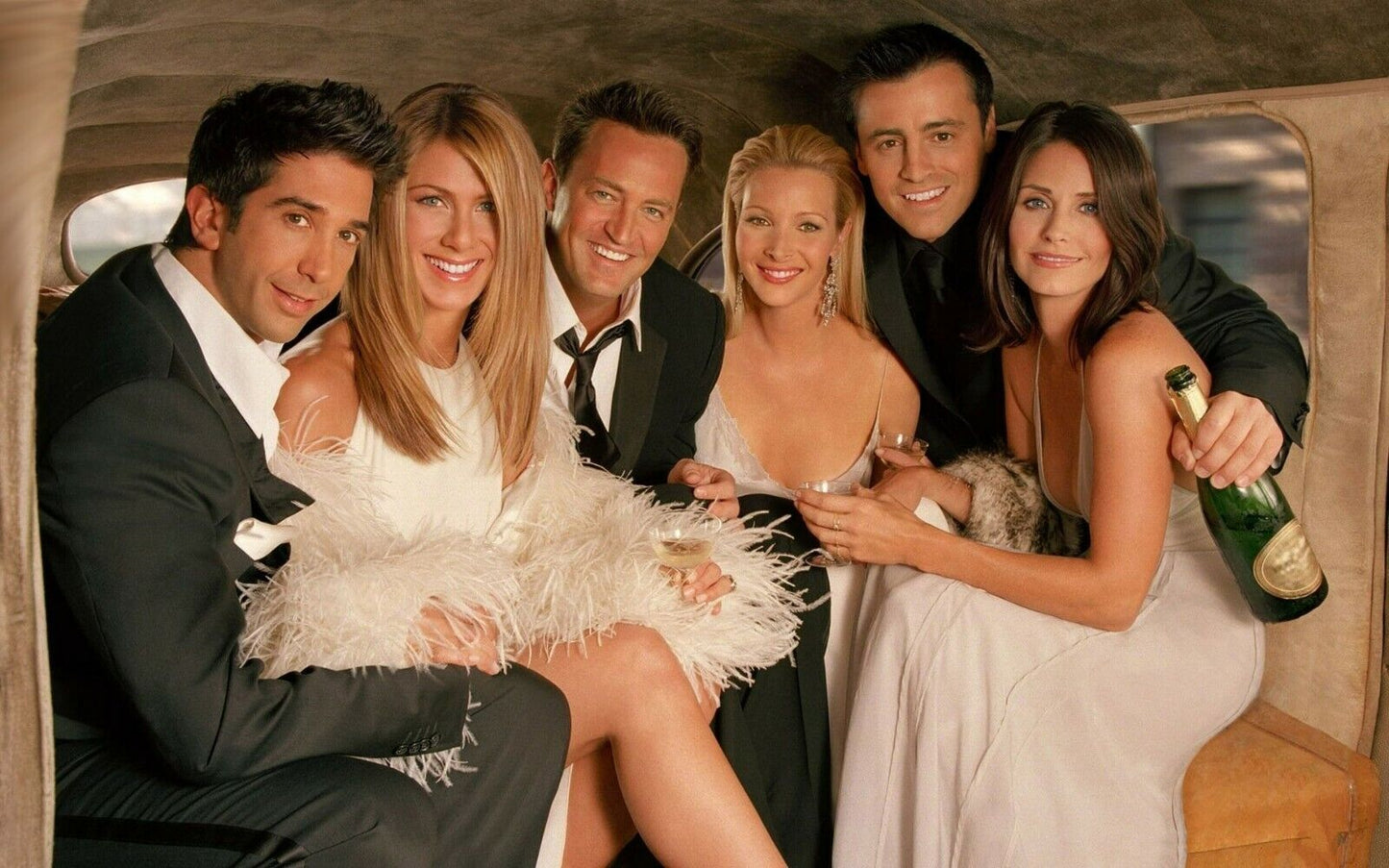 Friends TV Show Cast Photo | Classic 90s Sitcom Poster | Fan Gift Wall Art - Movies & TV Poster