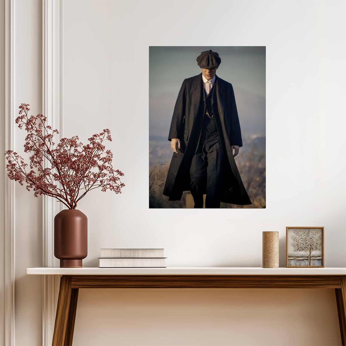 Thomas Shelby Peaky Blinders | Cillian Murphy TV Show Poster | British Crime Drama Art - Movies & TV Poster
