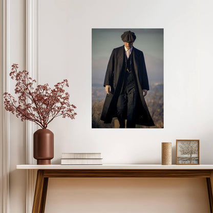 Thomas Shelby Peaky Blinders | Cillian Murphy TV Show Poster | British Crime Drama Art - Movies & TV Poster