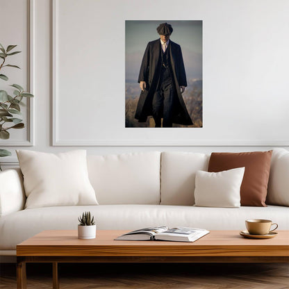 Thomas Shelby Peaky Blinders | Cillian Murphy TV Show Poster | British Crime Drama Art - Movies & TV Poster
