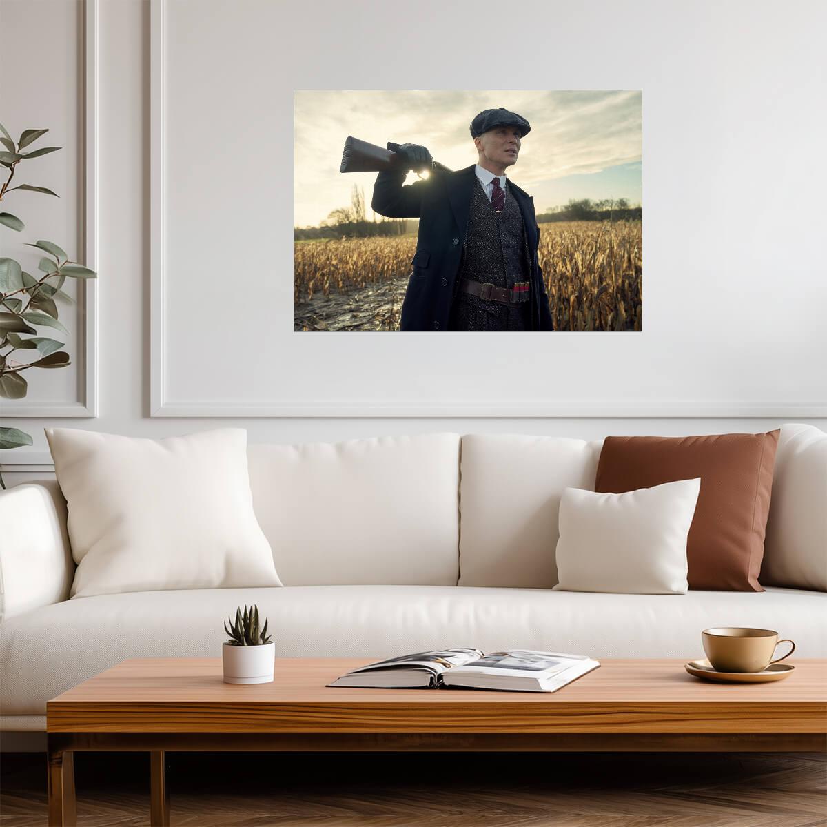 Peaky Blinders TV Show | Thomas Shelby Poster | British Crime Drama Art - Movies & TV Poster