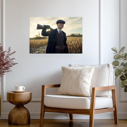 Peaky Blinders TV Show | Thomas Shelby Poster | British Crime Drama Art - Movies & TV Poster
