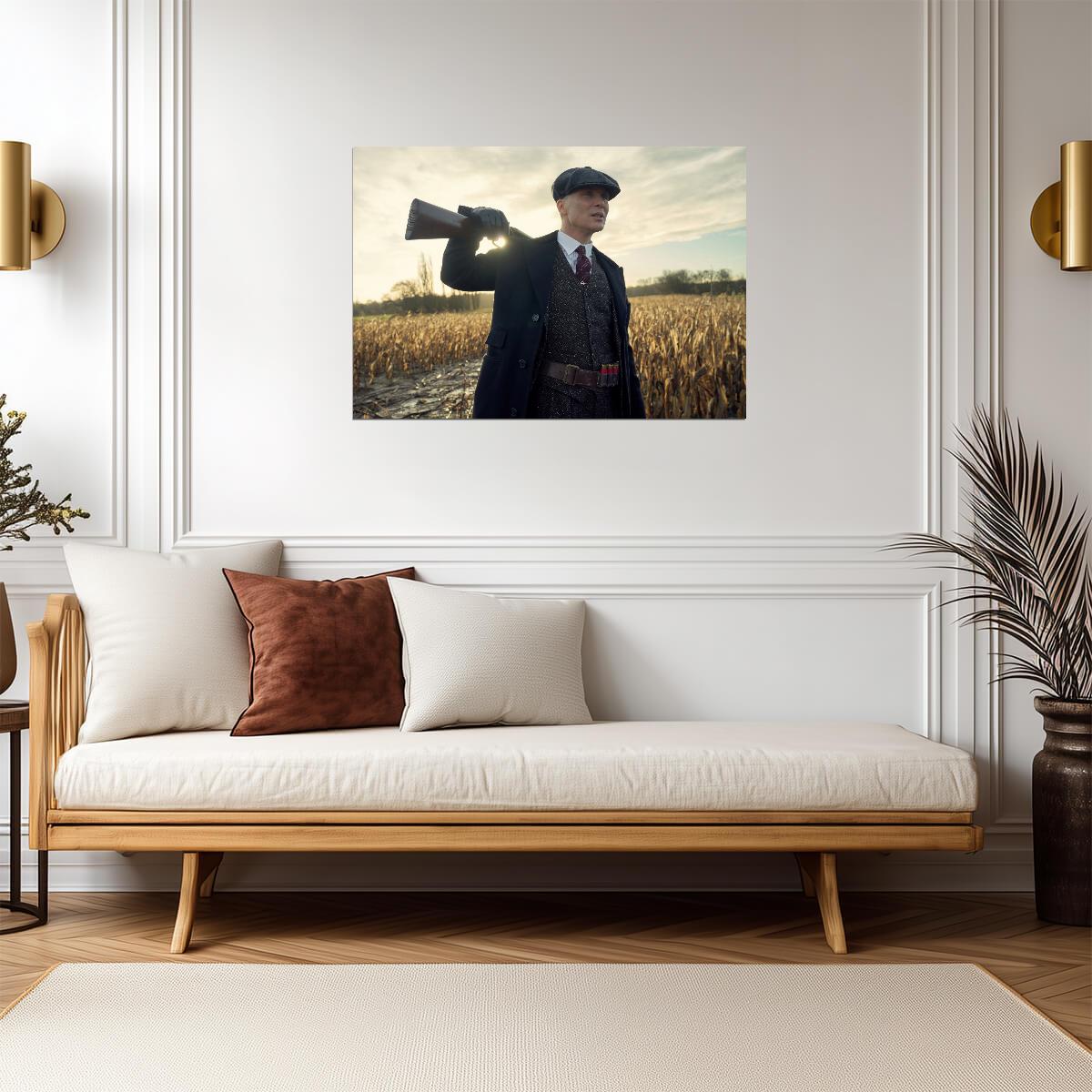 Peaky Blinders TV Show | Thomas Shelby Poster | British Crime Drama Art - Movies & TV Poster