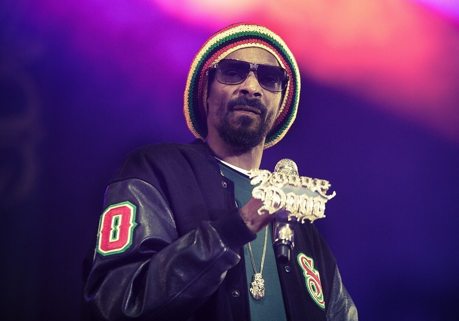 Snoop Dogg as Snoop Lion | Live Concert Photography | Rap Legend Poster - Music Poster