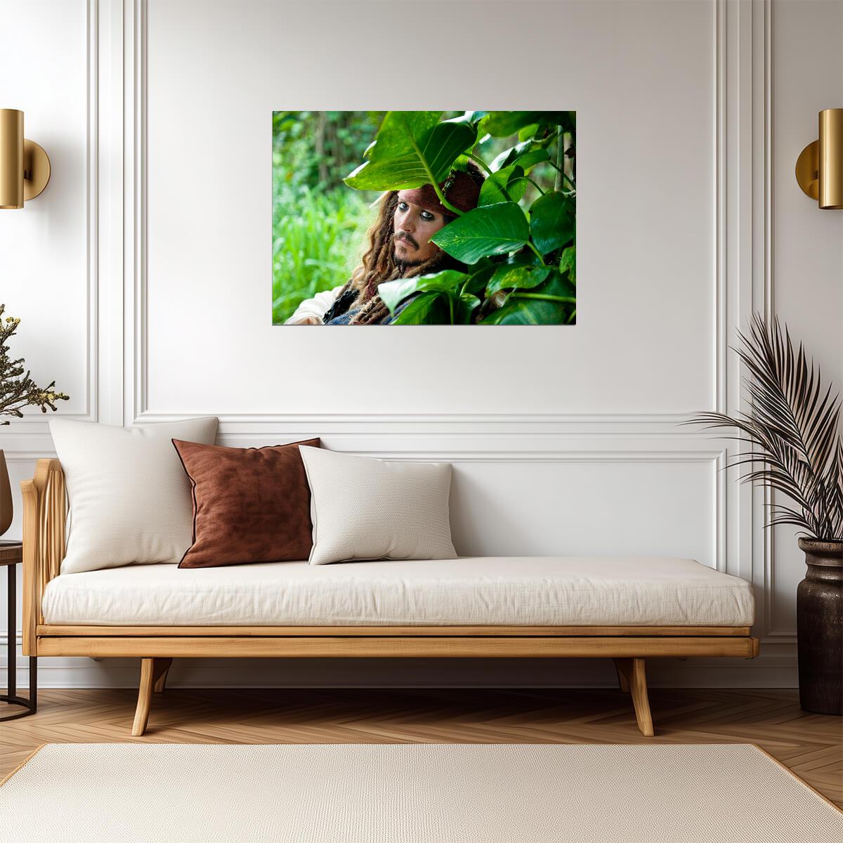 Pirates of the Caribbean Johnny Depp | Captain Jack Sparrow Poster | Adventure Movie Wall Art - Movies & TV Poster