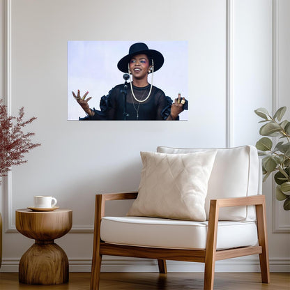 Lauryn Hill Poster | Live Concert Music Print - Music Poster