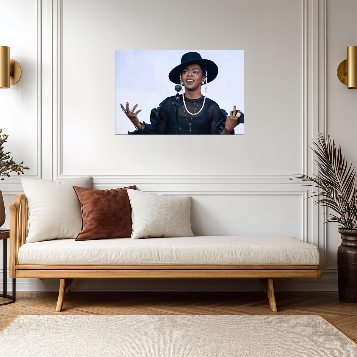 Lauryn Hill Poster | Live Concert Music Print - Music Poster
