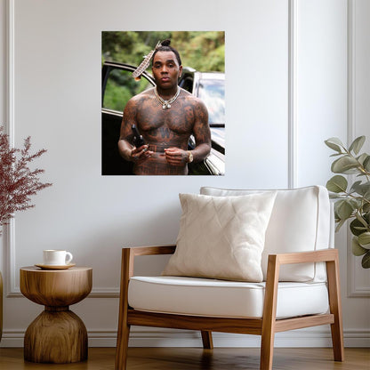 Kevin Gates Wall Art | American Rapper Poster - Music Poster